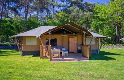glamping Drenthe met mountainbike