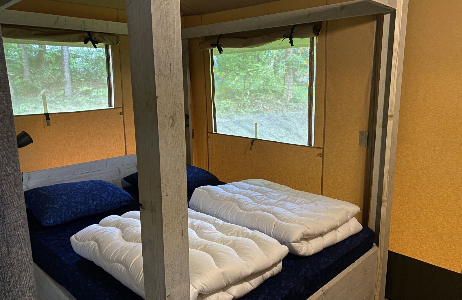 Safari cottage slaapkamer 1