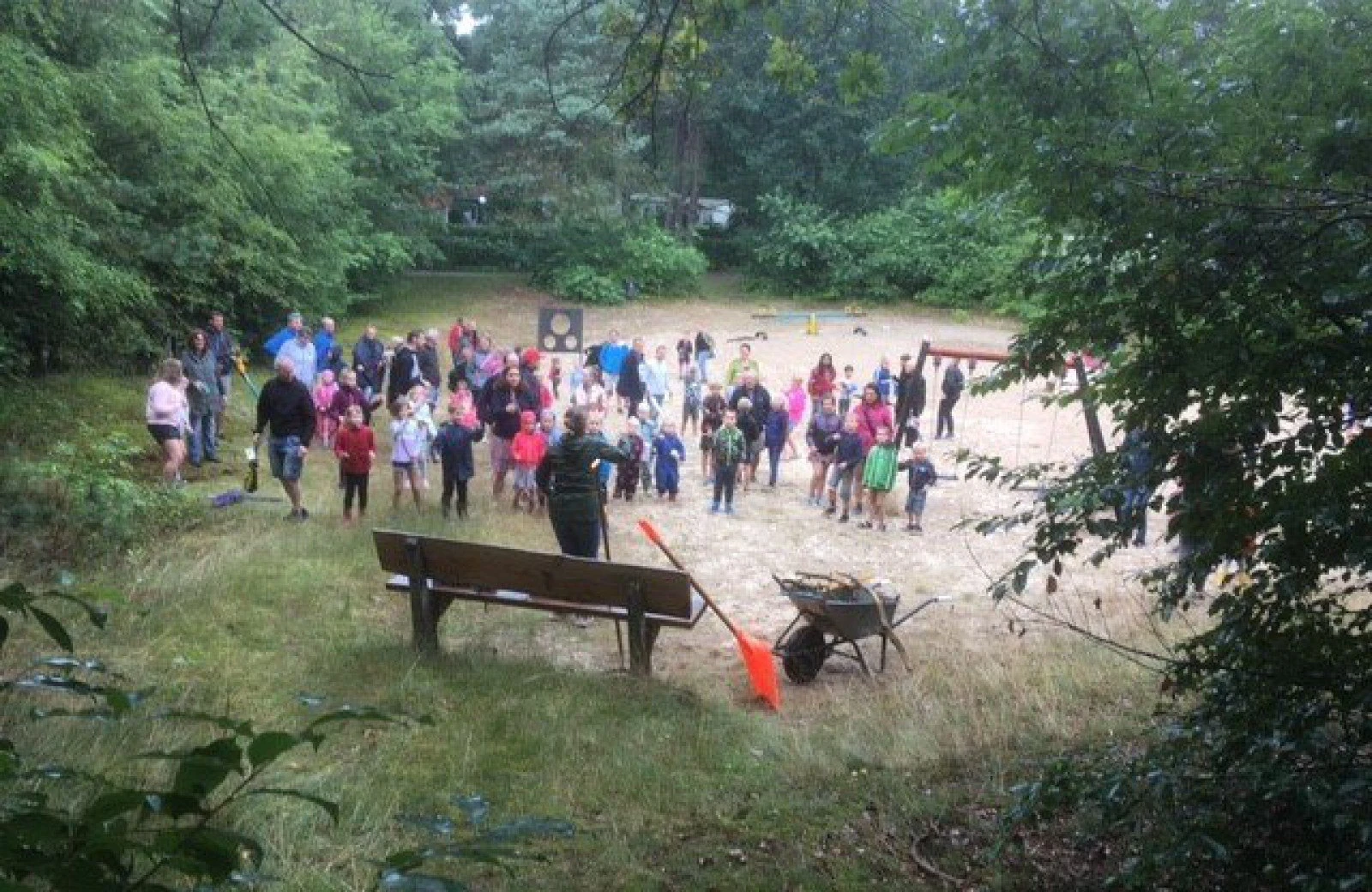 Zandverstuivingsvlakte